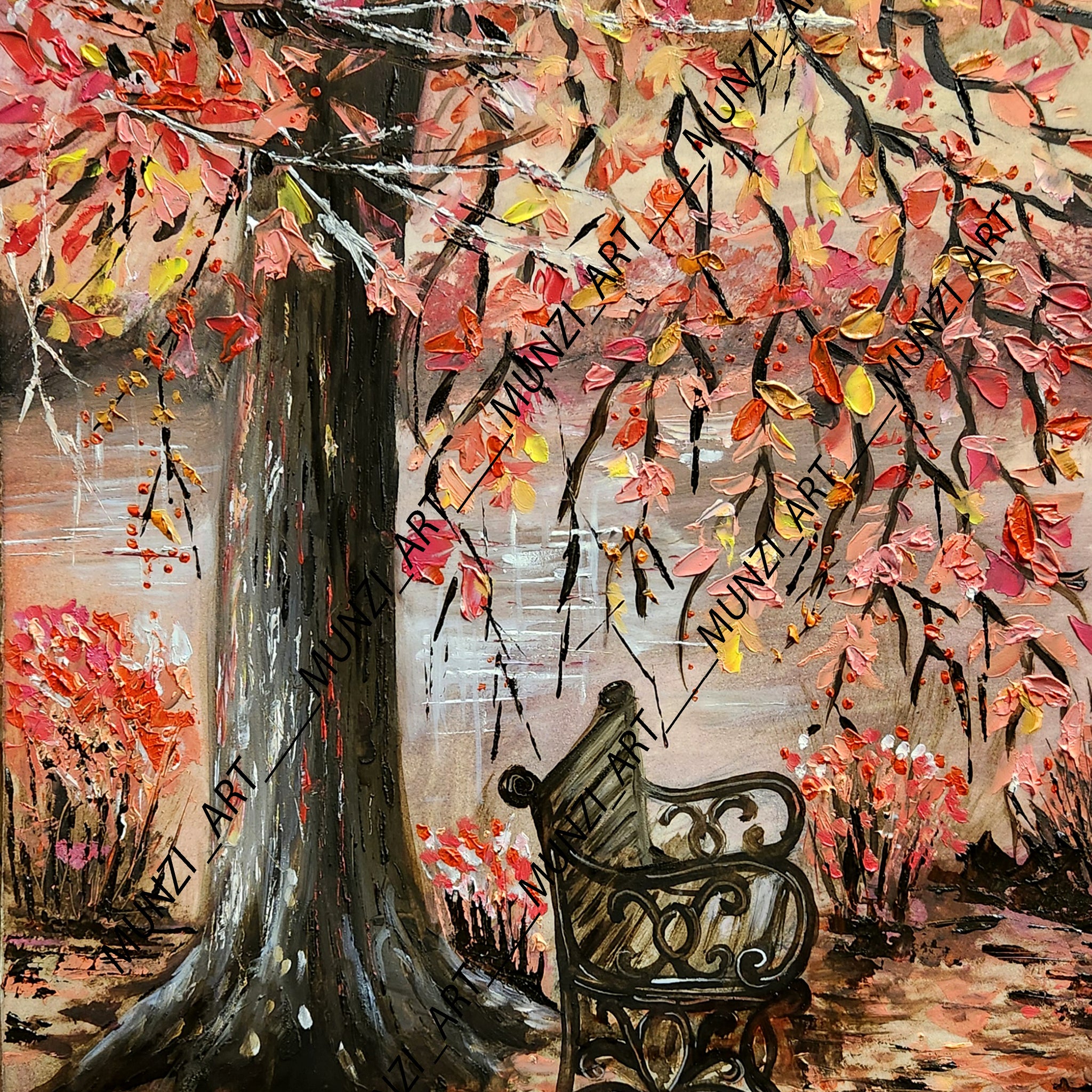 Autumn Leaves  | Paper Print